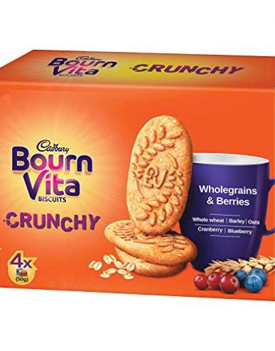 Buy Cadbury Bournvita Biscuits Pro Health Vitamins Chocolate Biscuits 120  Gm Pouch Online At Best Price of Rs 35  bigbasket